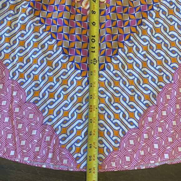 Hale bob Cathalina Blouse Viscose Off the Shoulder Medium Boho Festival Coastal - Picture 9 of 9